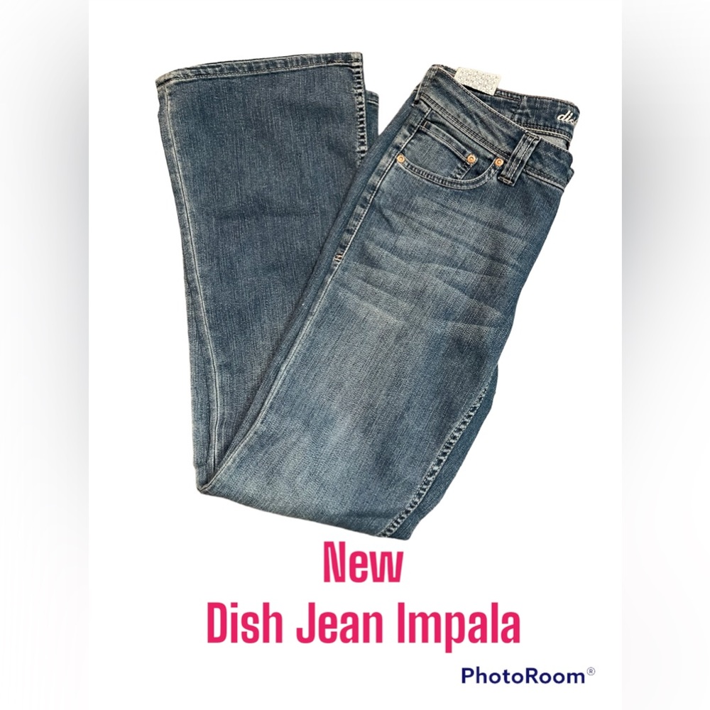 24. New - Dish Jeans Impala Original Low rise Fitted Flare